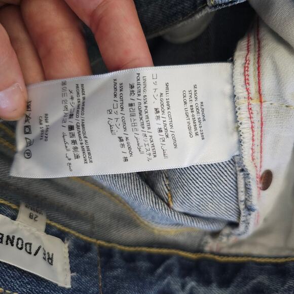 NWT Men's Re/Done Straight Jeans - Picture 10 of 10
